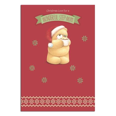 Wonderful Step Mum Forever Friends Christmas Card